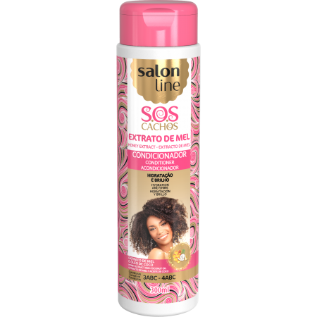 Salon Line Curls Honey Extract Conditioner 300ml