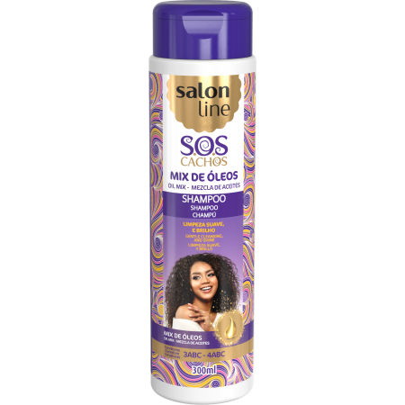 Salon Line Super Oils Mix Shampoo 300ml