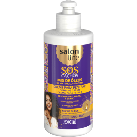 Salon Line Super Oil Mix Combing Cream 300ml