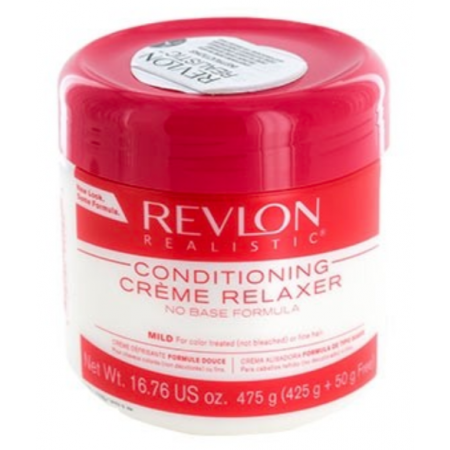 Revlon Realistic Conditioning Creme Relaxer No Base Mild Strength for Color Treated 16.76 oz