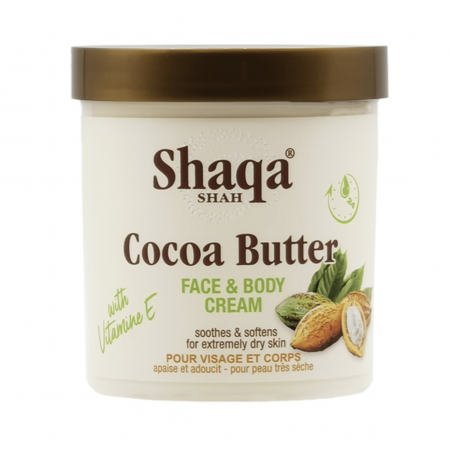 Shaqa Cocoa Butter Face & Body Cream 450ml