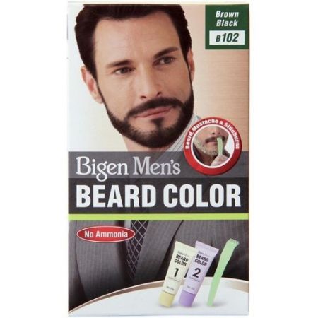 Bigen Men's Beard Colour B102 Brown Black