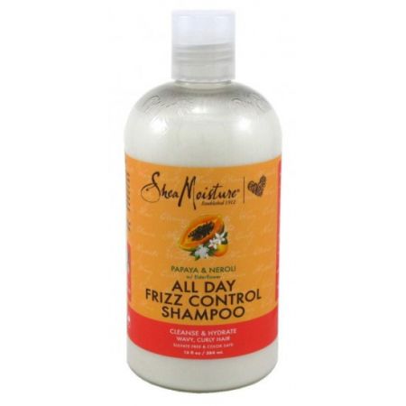 Shea Moisture Papaya & Neroli All Day Frizz Control Shampoo 13 oz