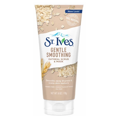 St. Ives Gentle Smoothing Oatmeal Scrub & Mask 6oz