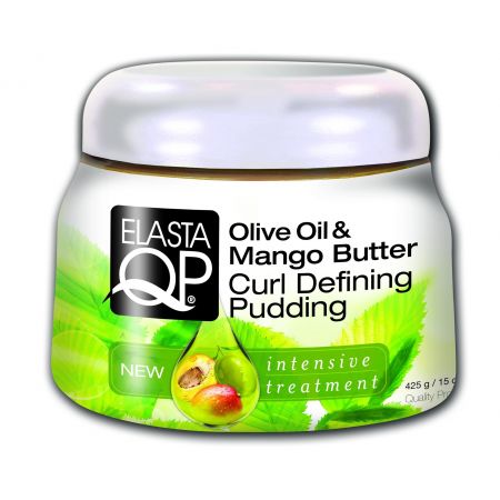 Elasta Qp Olive Oil & Mango Butter Curl Defining Pudding 425 Gr