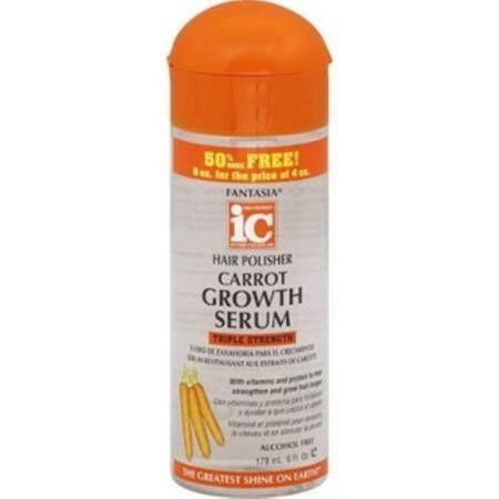 Fantasia IC Hair Polisher Carrot Growth Serum 6oz