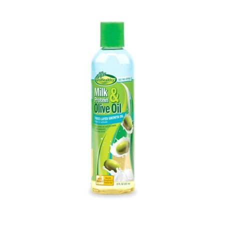 Sofn'Free Gro Healthy Milk & Olive Three Layer Growth Oil 237 ml