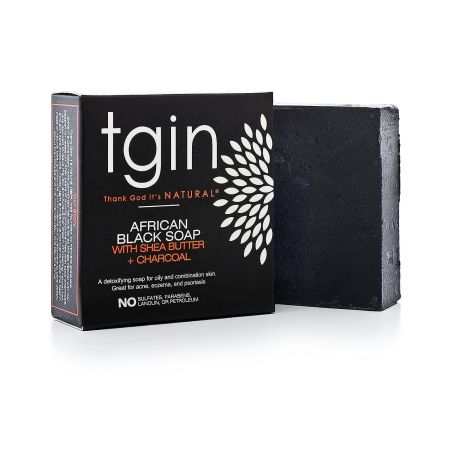 TGIN African Black with Shea Butter + Charcoal Soap 4oz