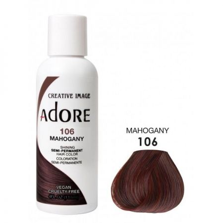 Adore Semi Permanent Hair Color 106 Mahogany 118ml