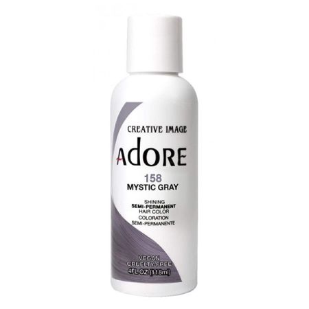 Adore Semi Permanent Hair Color 158 Mystic Gray 118ml