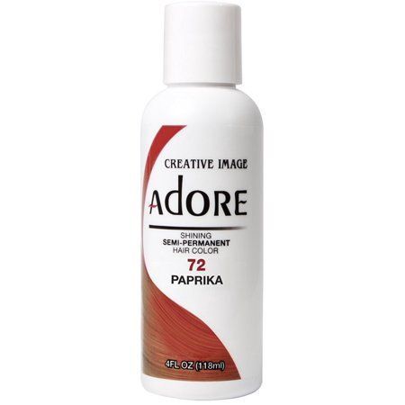 Adore Semi Permanent Hair Color 72 Paprika 118ml