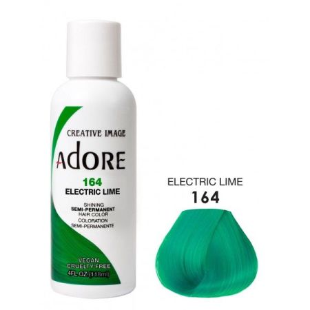 Adore Semi Permanent Hair Color 164 Electric Lime 118ml