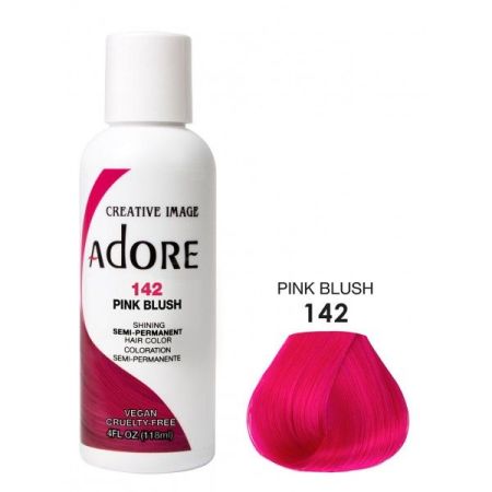 Adore Semi Permanent Hair Color 142 Pink Blush 118ml