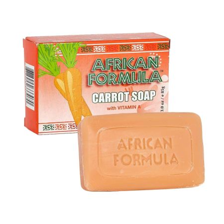 African Formula Carrot Soap With Vitamin A 85Gram