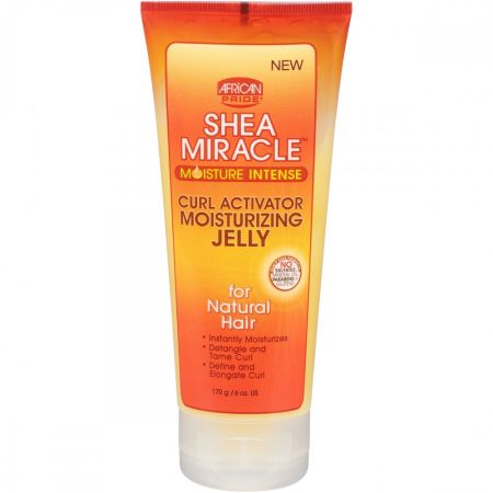 African Pride Shea Butter Miracle Curl Activator Moisturizing Jelly 170gram