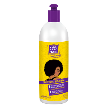 Novex Embelleze Afro Hair Cream Leave in With Argan OIl 500ml