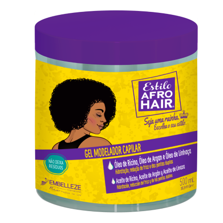 Novex Embelleze Afro Hair Styling Gel 500ml