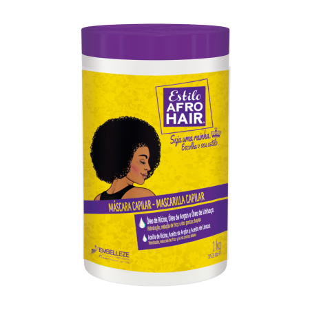 Novex Embelleze Afrohair Style Deep Hair Mask 1kg