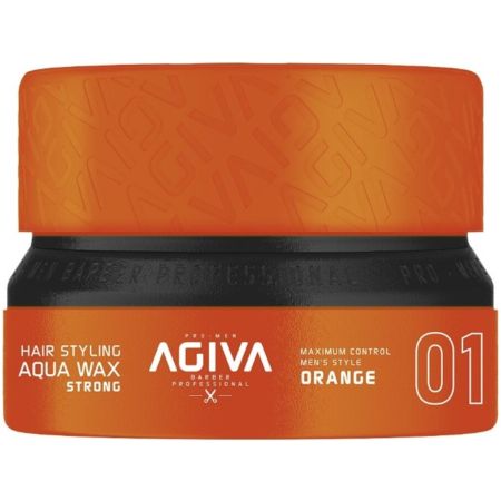 Agiva Hair Styling Aqua Wax Strong - Orange 155ml