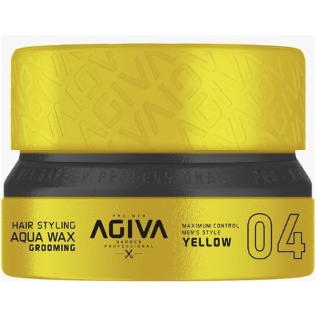 Agiva Hair Styling Aqua Wax Grooming - Yellow 155ml