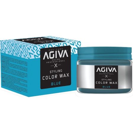 Agiva Hair Styling Color Wax - Blue 120ml