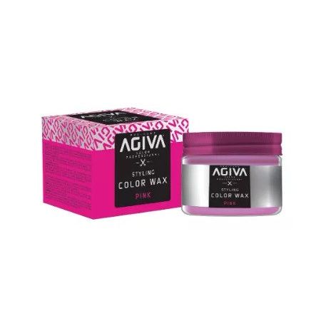 Agiva Hair Styling Color Wax - Pink 120ml