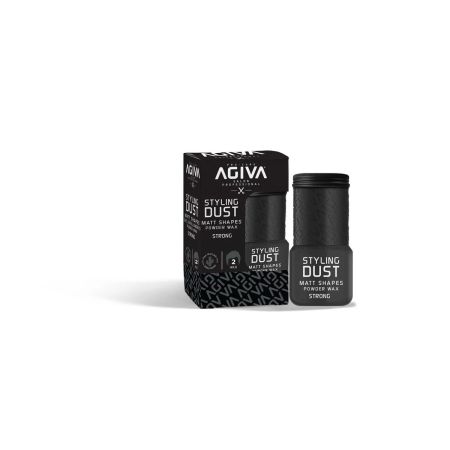 Agiva Styling Hair Powder Wax Strong - Black 20 Gr