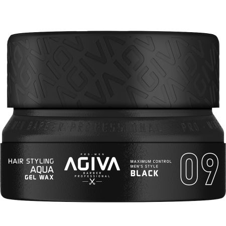 Agiva Hair Styling Aqua Gel Wax - Black 155ml