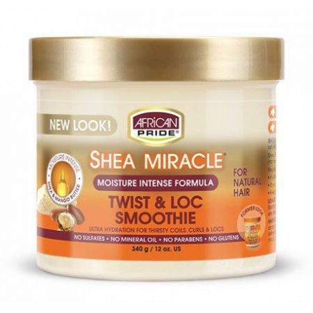 African Pride Shea Butter Miracle Twist & Loc Smoothie 12 oz