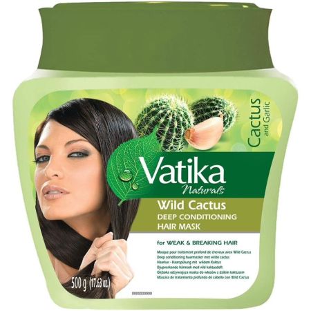 Dabur Vatika Naturals Wild Cactus Deep Conditioning Hair Mask 500 gr