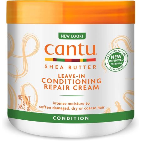 Cantu Leave In Shea Butter Conditioning Repair Cream 16 oz