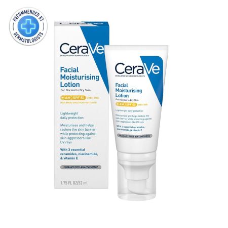 CeraVe Hydraterende Gezichtscrème SPF50 52ml