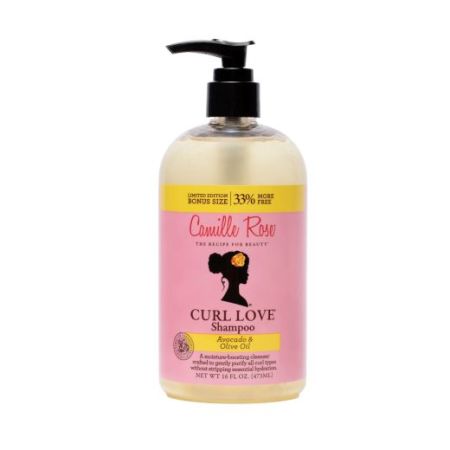 Camille Rose Curl Love Shampoo 473ml Bonus