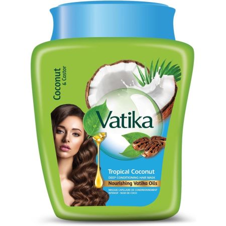 Dabur Vatika Naturals Tropical Coconut Deep Conditioning Hair Mask 500 gr