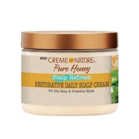 Creme of Nature Pure Honey Scalp Refresh Restorative Daily Scalp Cream 135gr