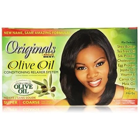 Africas Best Organics Olive Oil Conditioning Relaxer Coarse