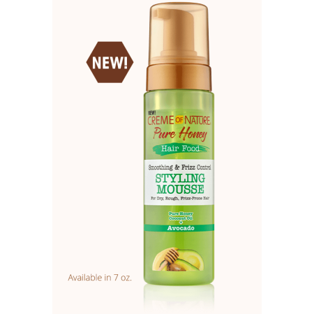 Creme of Nature Pure Honey Hair Food Avocado Mousse 3S 207ml