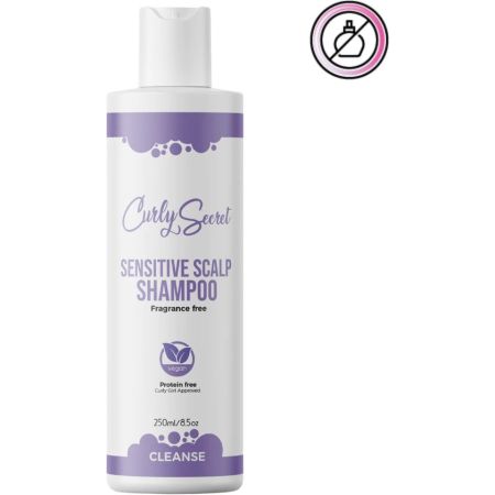 Curly Secret Fragrance Free Sensitive Scalp Shampoo 250ml