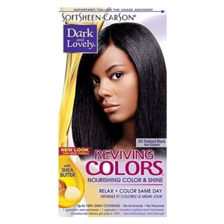 Dark & Lovely Hair Color Reviving Color 391 Radiant Black