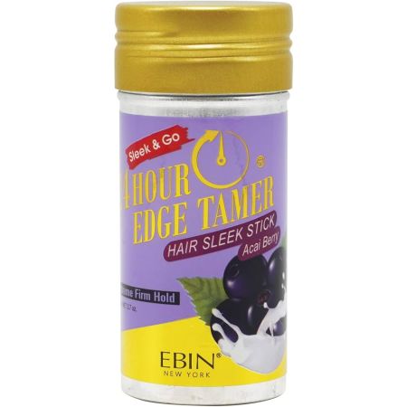 EBIN 24 Hour Edge Tamer Sleek Hair Wax Stick Acai Berry 75gr