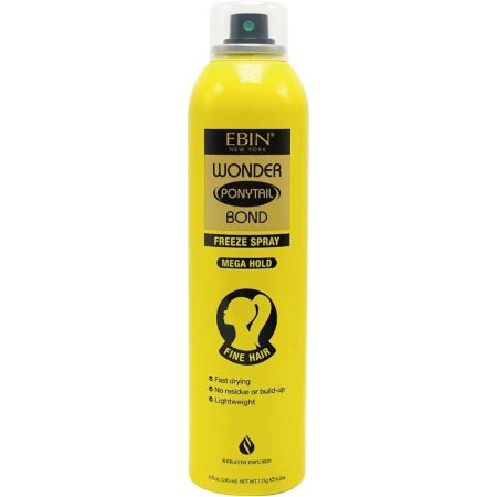 Ebin Wonder Pony Tail Spray Extra Mega (Fine Hair) 245ml