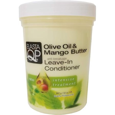 Elasta Qp Olive Oil & Mango Butter Leave-In Conditioner 32oz