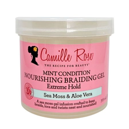 Camille Rose Mint Condition Nourishing Braiding Gel Extreme Hold 355ml