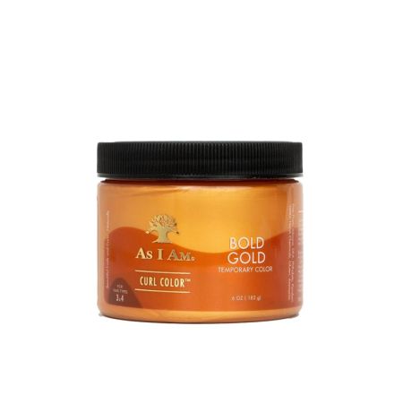 As I Am Curl Color™ Temporary Color Gel - BOLD GOLD 6oz