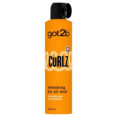 Got2b Curlz Refreshing Dry Oil Mist 200ml