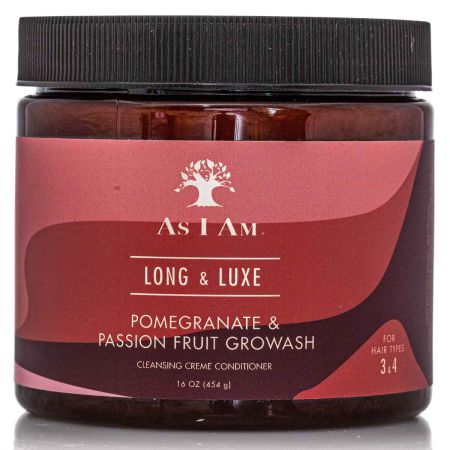 As I am Long & Luxe Growash Cleansing Creme Conditioner 454gr
