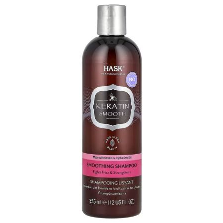 Hask Placenta Keratin Protein Smoothing Shampoo 355ml