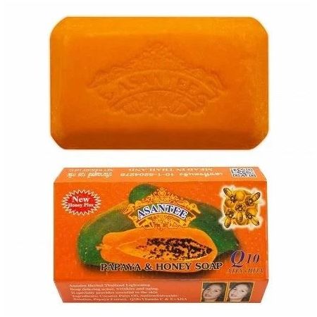Asantee Papaya & Honey Soap 125g