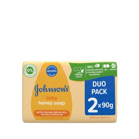 Johnson's Honey Baby Soap Duopack - 2X90gr