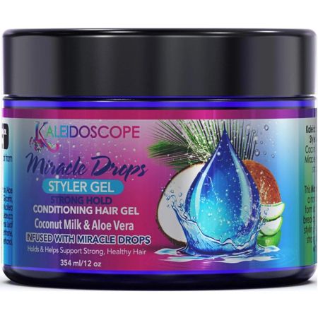 Kaleidoscope Miracle Drops Strong Hold Conditioning Hair Gel 354ml